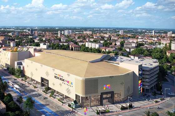KOKKOK MEGA Shopping Center Project in Vientiane, Laos Progresses Steadily